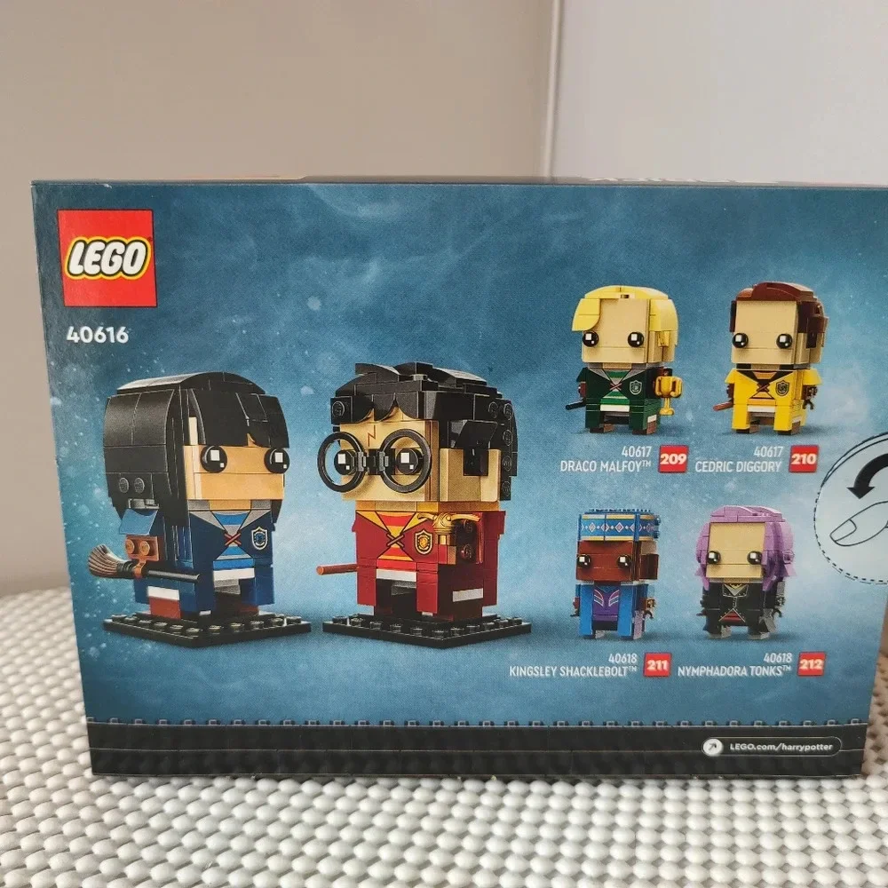 Lego BrickHeadz Harry Potter & Cho Chang 40616 Wizarding World NWT Building Toy